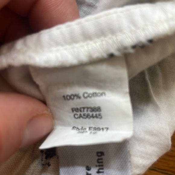 Madewell Linen Boxer Style Printed Shorts - Picture 7 of 8